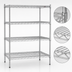 Thumbnail image #3 for Eagle Group 4-Tier Stationary Starter Wire Shelving Unit, 60