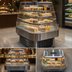 Thumbnail image #3 for Howard-McCray 42 Series Island Open-Air Merchandiser with 3 Adjustable Shelves, Remote Refrigeration, 60 x 42 x 60 Inches