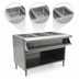 Thumbnail image #3 for Eagle Spec-Master Electric Sealed Well Hot Food Table with Sliding Doors, 3 Wells, 48 Inch Wide