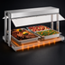 Thumbnail image #3 for Hatco Glo-Ray® 24-Inch Countertop Buffet Warmer with Heated Base and Sneeze Guards