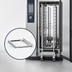 Thumbnail image #3 for RATIONAL Combi-Duo Half-Size Run-In Rail for Mobile Oven Racks and Plate Racks