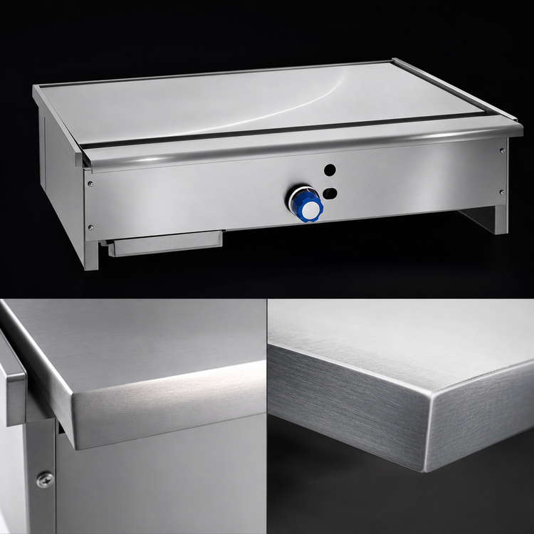Product image #3 for Imperial ITY-24 24-Inch Gas Teppan-Yaki Countertop Griddle, 30,000 BTU