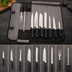 Thumbnail image #4 for Mercer Culinary ZüM 10-Piece Knife Case Set with 10-Pocket Roll