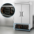 Thumbnail image #3 for True 54-Inch 2-Section Reach-In Refrigerator with Stainless Steel Solid Swing Doors, Bottom-Mount Self-Contained R290 Refrigeration