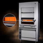 Thumbnail image #3 for Jade Range (Middleby) Titan JMHBI-36 36-Inch Stainless Steel Modular Single-Deck Gas Infrared Upright Broiler