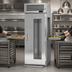 Thumbnail image #3 for Turbo Air PRO Series Roll-Thru Heated Holding Cabinet with Glass Doors, 1 Section, 44 Cu. Ft.