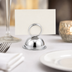 Thumbnail image #3 for Winco Stainless Steel Ring-Type Menu/Card Holder, 2-1/2 x 2-1/3 Inches