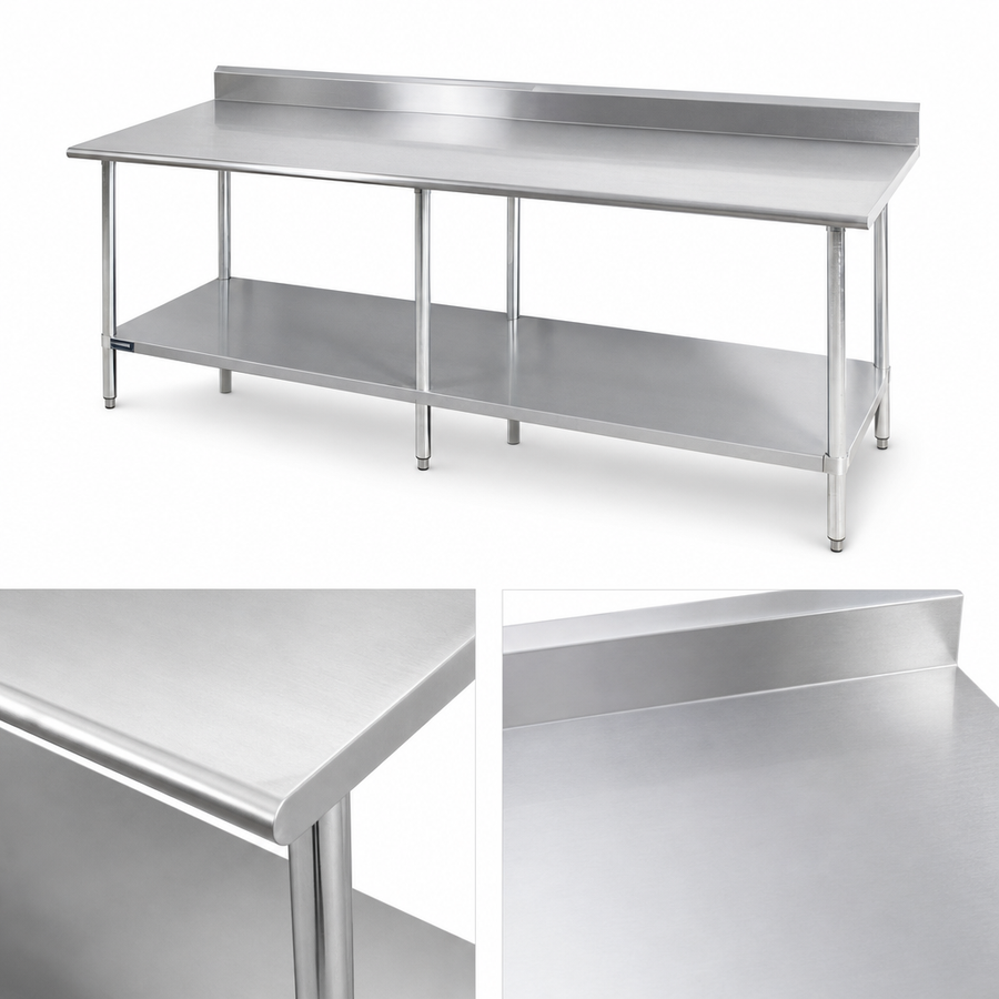Reinforced Stainless Steel Top