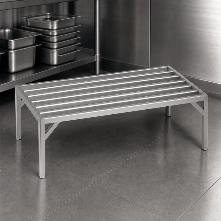 Product image #3 for Lifetime Tough ES2072 Tubular Stainless Steel Dunnage Rack, 72 x 20 x 12 Inches