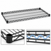 Thumbnail image #3 for Eagle Group Stand-Outs Decorative Wire Shelf with QuadTruss, 72W x 24D, Black Epoxy Finish