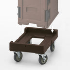Thumbnail image #4 for Cambro Camdolly® CD160131 Open Frame Food Carrier Dolly, 300 lb Capacity, Dark Brown