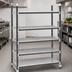 Thumbnail image #3 for Cambro Camshelving Elements XTRA 5-Tier Stationary Starter Polymer Shelving Unit, 21