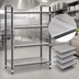 Thumbnail image #3 for Cambro Camshelving Elements XTRA 4-Tier Solid Stationary Starter Polymer Shelving Unit, 24 x 24 x 84 Inch, Speckled Gray