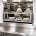 Thumbnail image #3 for Stainless Steel Pass-Thru Shelf with Overshelf, 96 x 24 Inches