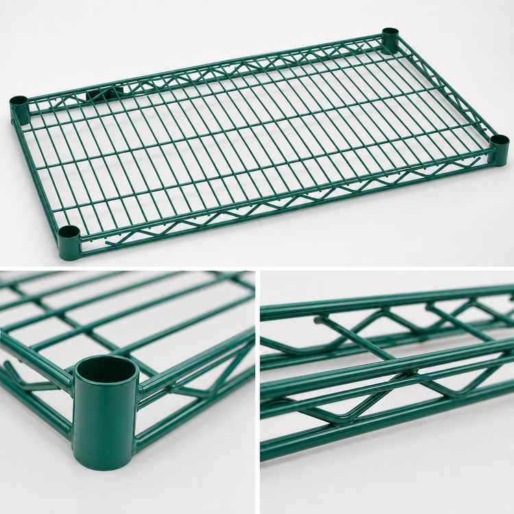 Product image #3 for EagleGard 72"W x 36"D Wire Shelf with QuadTruss Design and EAGLEgard Hybrid Epoxy Finish