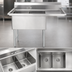 Thumbnail image #3 for Advance Tabco Special Value Series 2-Compartment Fabricated Sink with Right Drainboard, 18
