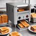 Thumbnail image #3 for Eurodib Commercial Conveyor Toaster, 300 Slices per Hour, 120V