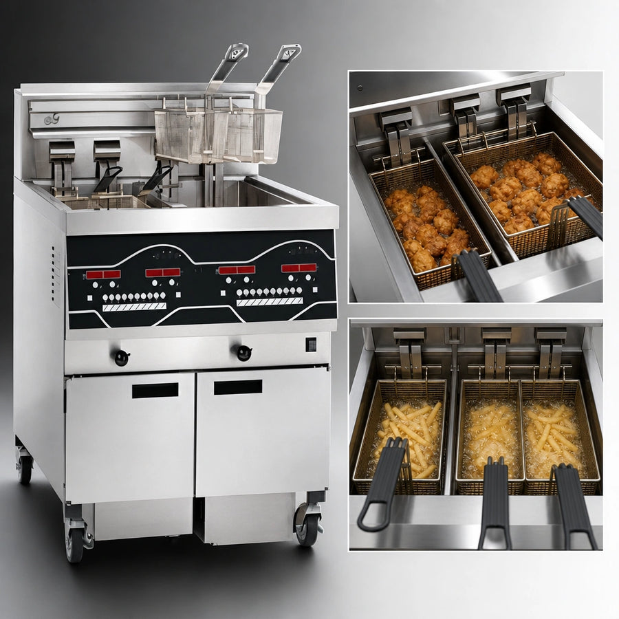 Two-Well Open Fryer
