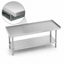 Thumbnail image #3 for Advance Tabco 24 x 24 x 25-Inch Stainless Steel Equipment Stand with Adjustable Undershelf