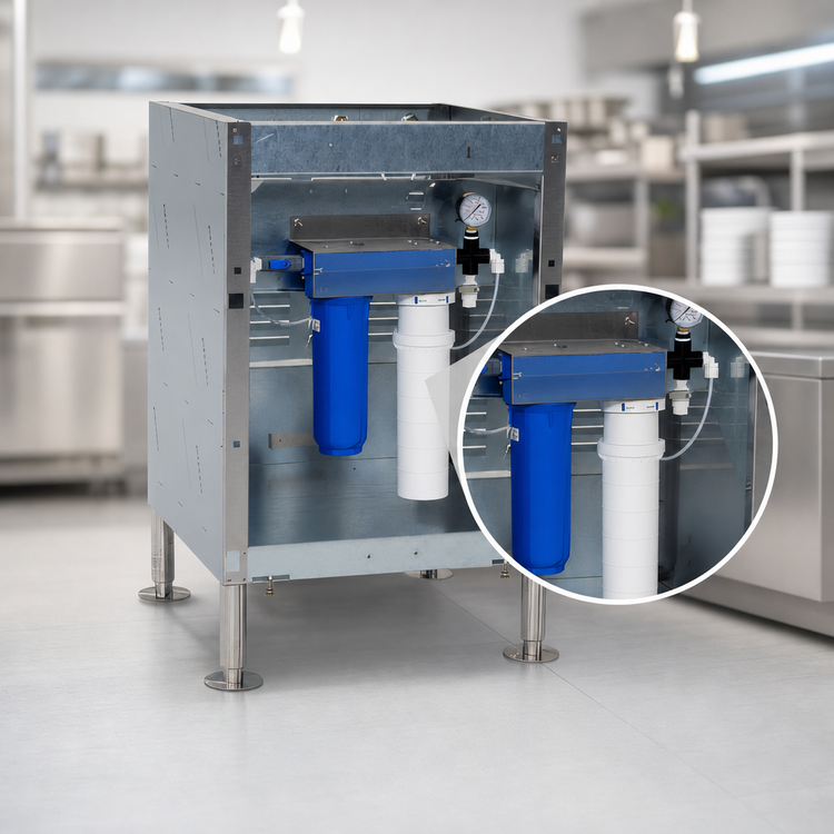 Product image #3 for Follett Base Stand for 25CI and 50CI Series Ice and Water Dispensers with High Capacity Carbon Filter System