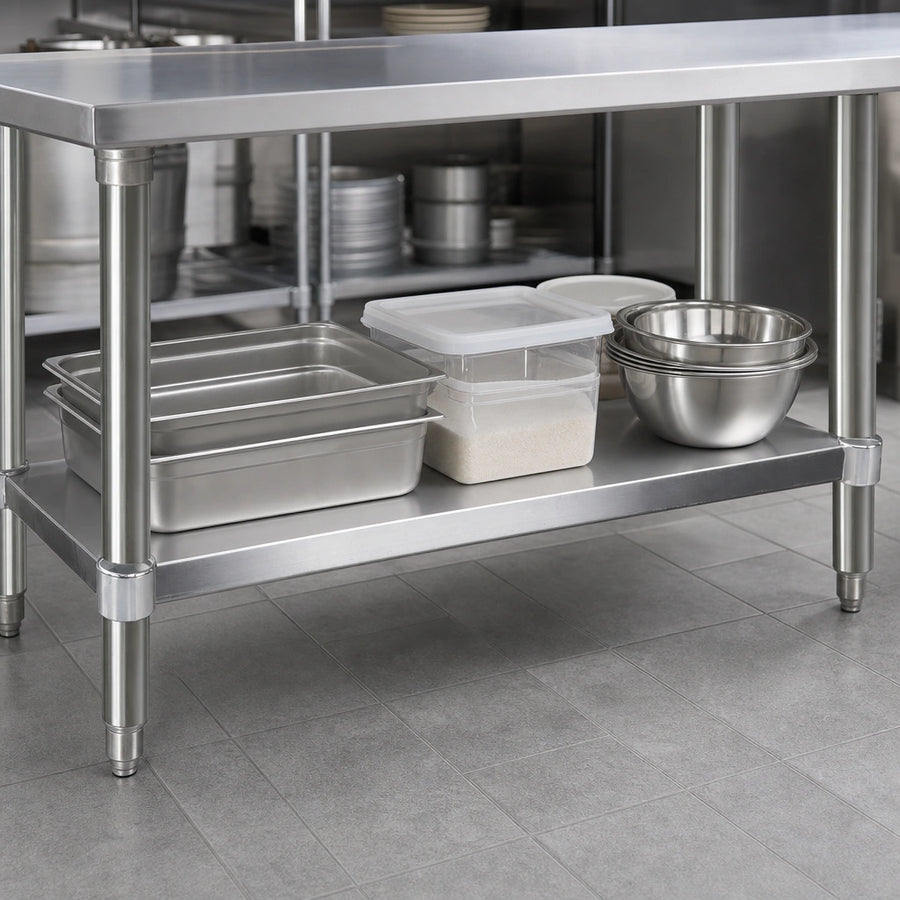 Work Table Undershelf Design