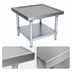 Thumbnail image #3 for John Boos Heavy-Duty Stainless Steel Machine Stand with Adjustable Shelf, 30 x 30 x 20-1/4 Inches
