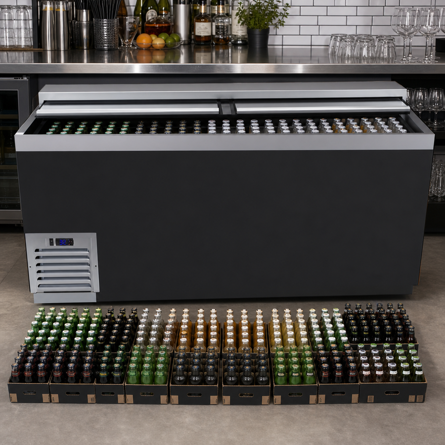 High-Capacity Bottle Storage