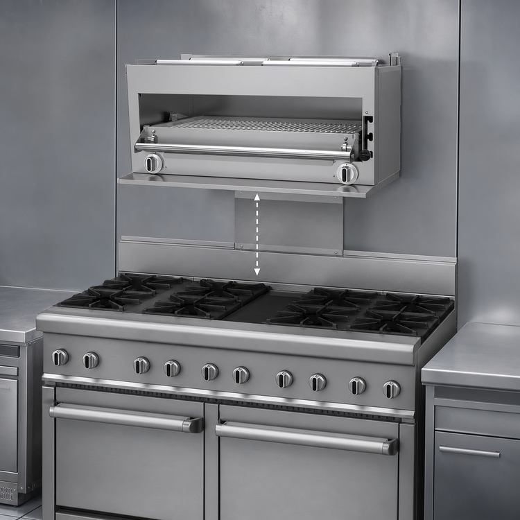 Product image #3 for Garland G Starfire Pro G-Series Gas Infrared Salamander Broiler for G48 Range