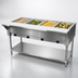 Thumbnail image #3 for Advance Tabco Triumph Supreme Natural Gas 4-Well Open Well Hot Food Table with Undershelf