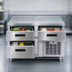 Thumbnail image #3 for Arctic Fire 51-Inch Two-Section Refrigerator Base with 4 Self-Closing Drawers, Remote Refrigeration