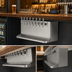 Thumbnail image #3 for Micro Matic 8-Faucet Underbar Glycol-Cooled Draft Beer Dispenser with Integrated Drip Tray