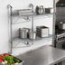 Thumbnail image #3 for Quantum Cantilever Double Shelf Wall-Mount Shelving Unit, 30 x 24 Inches