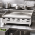 Thumbnail image #4 for Vulcan Heavy-Duty 36-Inch Countertop Manual Gas Griddle, 81,000 BTU