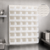 Thumbnail image #3 for Quantum Wall-Mounted Louvered Panel Starter Unit with 35 Clear Bins