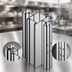 Thumbnail image #3 for Heavy Duty Back-to-Back Upright Assembly for Cantilevered Shelving, 96 Inch High