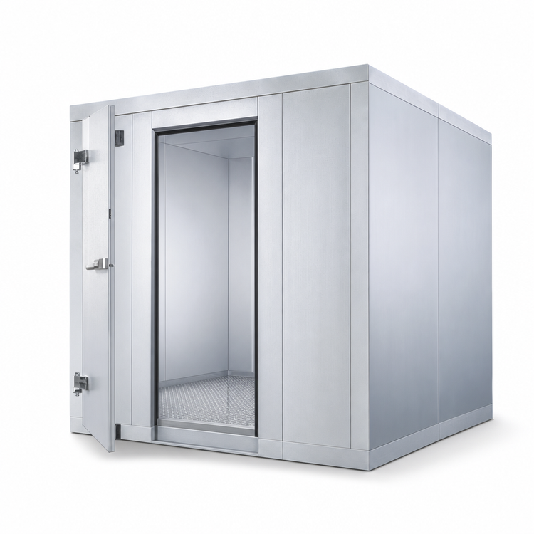 Product image #3 for Outdoor Quick Ship Walk-In Freezer Panel Package with Aluminum Floor