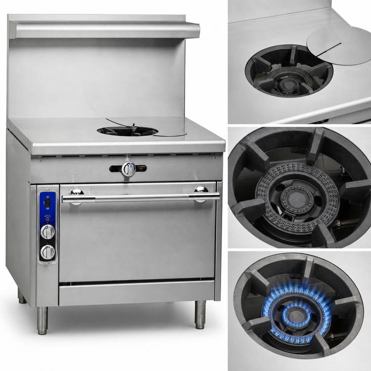 Product image #3 for Imperial Spec Series 36-Inch Modular Gas French Top Cooktop with Cast Iron Ring and Lift-Off Cover