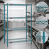 Thumbnail image #3 for Eagle Valu-Gard 72-in. W x 21-in. D x 63-in. H 4-Tier Wire Starter Shelving Unit