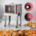 Thumbnail image #3 for IKON Cooking IECO Full/Standard Size Single-Deck Standard Depth Electric Convection Oven, 10 kW