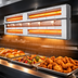 Thumbnail image #3 for Hatco Glo-Ray Max Watt Lighted Dual Infrared Strip Heater, 120 Inch, Aluminum, 3-Inch Spacer