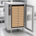 Thumbnail image #3 for Handy Line Countertop Heated Pizza Holding Cabinet, Holds 13 17-Inch Pizza Boxes, Stainless Steel, See-Thru Lexan Door