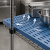 Thumbnail image #3 for QuadPlus Vented Blue Polymer Shelf Mat with Quad-Adjust Wire Frame, 48 x 24 Inches