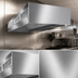 Thumbnail image #3 for Eagle Group SpecAir HEF96-108 108-Inch Wall Type Front Discharge Make-Up Air Exhaust Hood