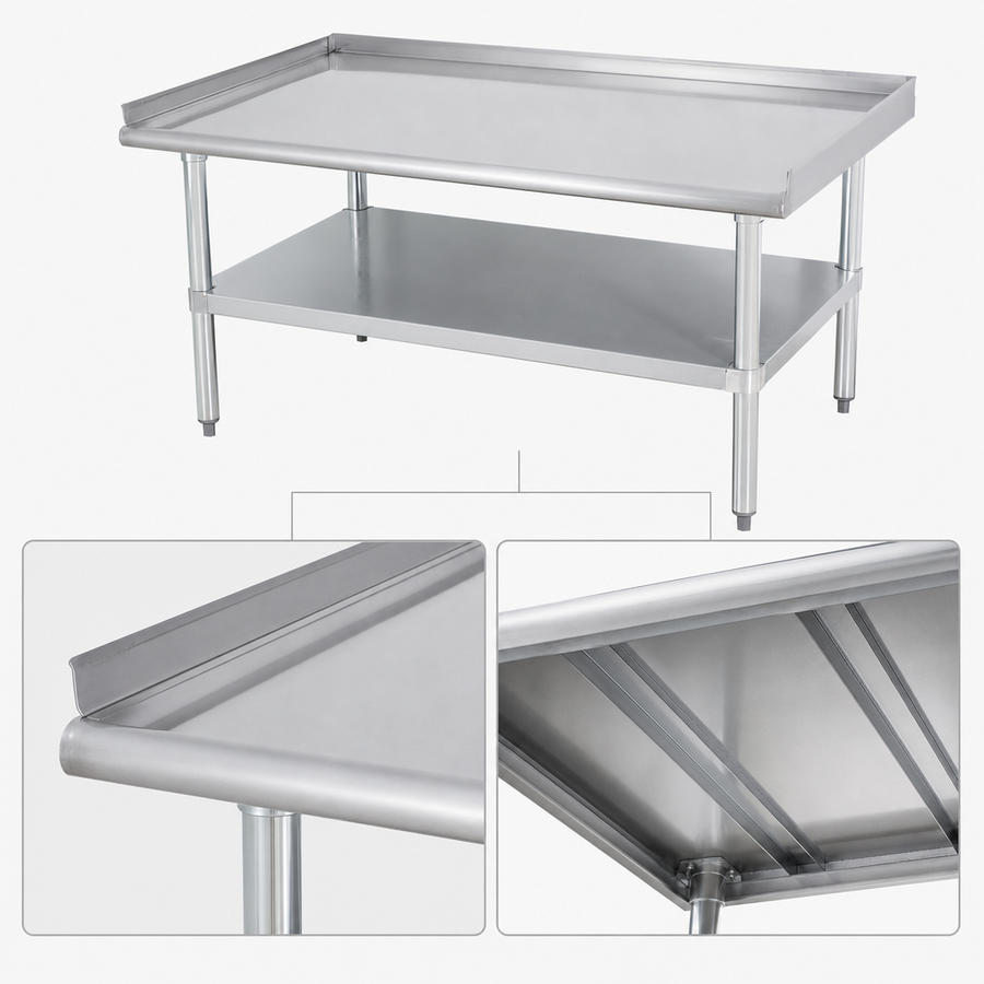 Reinforced Stainless Steel Top