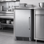 Thumbnail image #4 for Summit Commercial Summit Appliance BIM44GCSS Commercial Undercounter Clear Cube Ice Maker, 25 lb Storage Bin, Stainless Steel, Built-In Pump