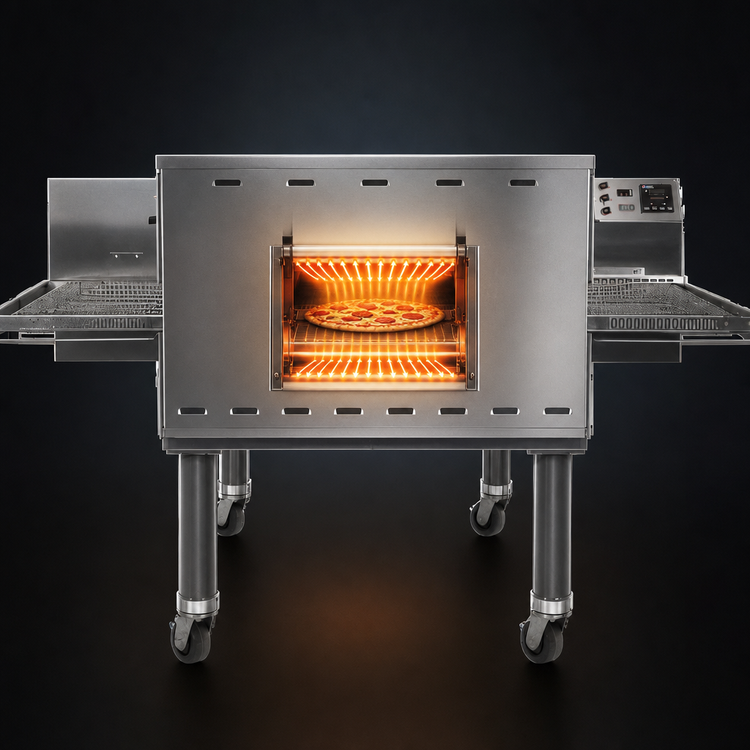 Product image #3 for Middleby Marshall PS638E-CO Electric Impingement Plus Single Deck Conveyor Oven
