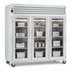 Thumbnail image #3 for Traulsen Spec-Line 3-Section Heated Reach-In Holding Cabinet with Half-Height Glass Doors, Standard Depth, Stainless Steel Interior and Exterior