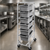 Thumbnail image #4 for Channel Manufacturing Heavy-Duty Aluminum End-Load Lug Rack with Casters