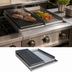 Thumbnail image #3 for Serv-Ware 24-Inch Stainless Steel Gas Add-On Griddle and Broiler Top