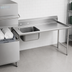 Thumbnail image #3 for Advance Tabco Straight Soil Dishtable with Pre-Rinse Sink, Right-Hand, 47 Inch, 304 Stainless Steel